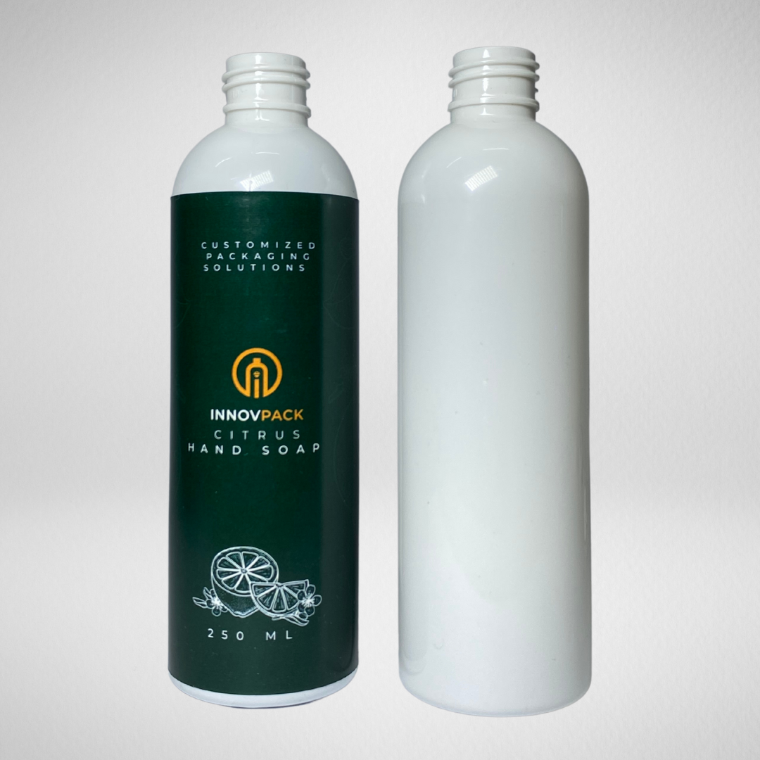 288 PCS 250ML COSMO ROUND WHITE PET BOTTLE Default Title