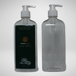 160 PCS 500ML RECTANGLE CLEAR PET BOTTLE + WHITE LOTION PUMP Default Title
