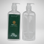 160 PCS 500ML RECTANGLE CLEAR PET BOTTLE + TRANSLUCENT LOTION PUMP Default Title