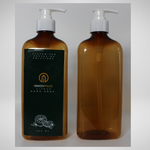 160 PCS 500ML RECTANGLE AMBER PET BOTTLE + WHITE LOTION PUMP Default Title