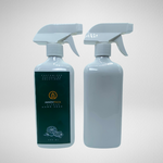 160 PCS 500ML RECTANGLE WHITE PET BOTTLE + WHITE REGULAR TRIGGER SPRAY Default Title