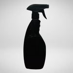 144 PCS 500ML GRIP BLACK PET BOTTLE + BLACK REGULAR TRIGGER SPRAY