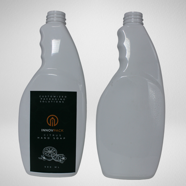 144 PCS 500ML GRIP WHITE PET BOTTLE Default Title