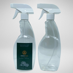 160 PCS 500ML GRIP CLEAR PET BOTTLE + WHITE REGULAR TRIGGER SPRAY Default Title