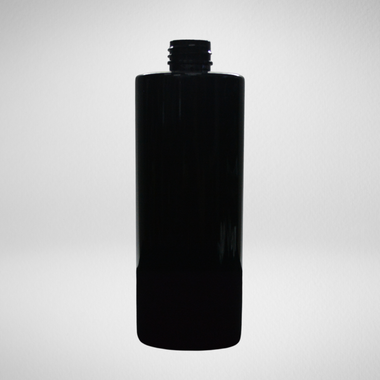 145 PCS 500ML CYLINDRICAL BLACK PET BOTTLE